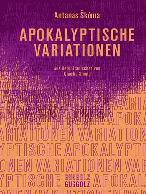 cover image of Apokalyptische Variationen